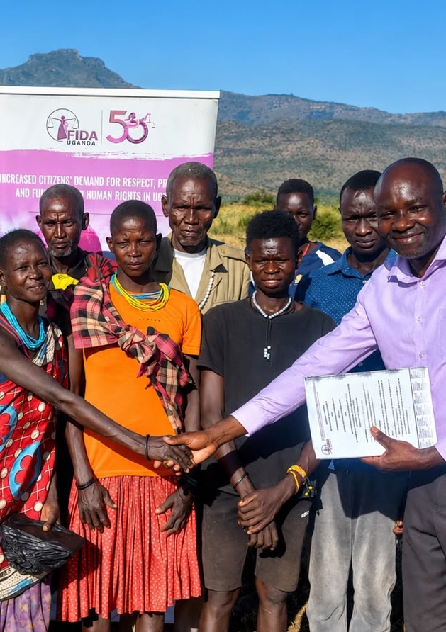 Community members at FIDA Open Legal Aid Days